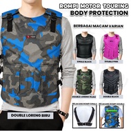 Motorcycle Vest Bozman Body Protector Universal Windproof Chest Protector Riding Vest Daily Adventur