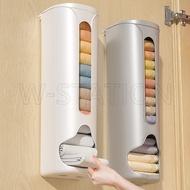 Wall-Mounted Underwear Organizers / Large Capacity Socks Panties Storage Box / Self adhesive Garbage