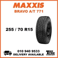 MAXXIS BRAVO A/T 771 - 255/70/15, 255/70R15 TYRE TIRE TAYAR 15 INCH INCI