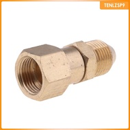 [tenlzsp9] Pressure Washer Swivel Brass Hose Coupling 14mm Male to 14mm Female Adapter