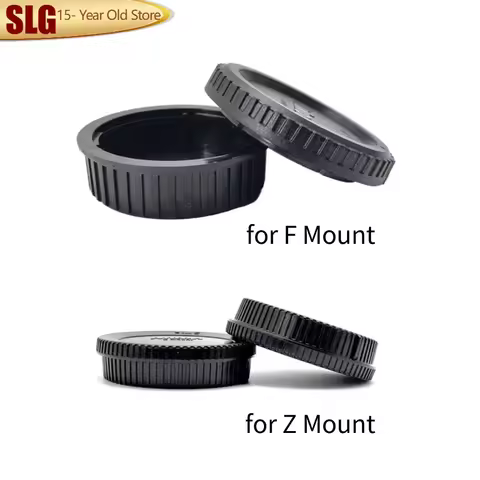 For Nikon D500 D7500 D7200 D810A D700 D90 F-mount Rear Lens Cap + Camera Body Cover Set / Z5 Z6 Z7 Z