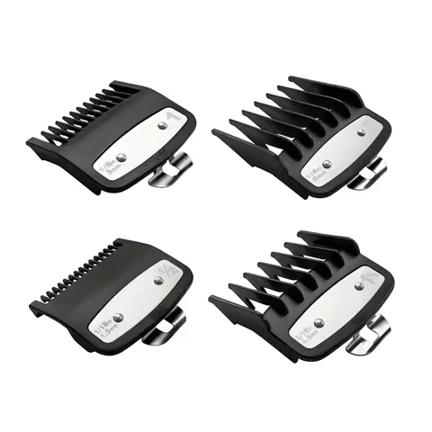 Metal Clipper Guards for Wahl, Combs Fit For Wahl Magic Clip, Senior,Legend,Super Taper clippers for