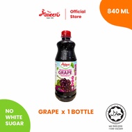 AMEEN Flavoured Cordial Concentrate - Grape - 840ml | Kordial Ameen Anggur 840ml