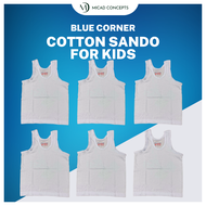 6pcs Kentucky/Blue Corner Sando White For Kids 100% Original Kentucky WHOLESALE PRICE