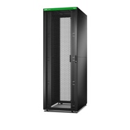 APC Easy Rack 800mm/48U/1200mm with Roof Side panel castors feet and 4 Brackets No Bottom black ( ER