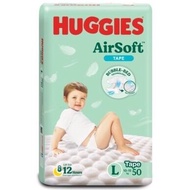 HUGGIES airsoft ultra Tape diaper L50