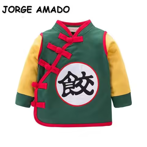 Boy T-shirt Spring Autumn Long Sleeve Dumpling Wukong Turtle T-shirt Baby Clothes E18211