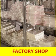 50pcs transparent OPP plastic bag plastik tudung plastik baju kurung