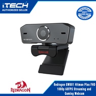 Redragon GW801 Hitman Plus FHD 1080p 60FPS Streaming and Gaming Webcam