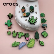 crocs jibbitz charms Green Plant Flower Series Shoes Hole Accessories botton Crocs charms
