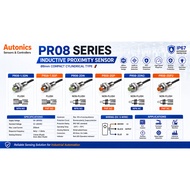 Autonics Proximity Sensor 12-24VDC PR08-1.5DN/1.5DP/2DN/2DP/2DN2/2DN2(5M)/2DP2