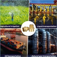 VA 2Pieces  Pressure Brass Adapter G1 2 BSP Female To 1 2Inch NPT Male Thread