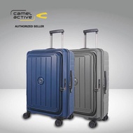 CAMEL ACTIVE PP FRONT OPENER TSA LOCK EXPANDABLE SECURE ZIP ANTIBACTERIAL LUGGAGE - 51850220-24-28