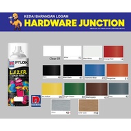 Nippon Pylox Lazer Aerosol Spray Paint Clear 01/ White 02/ Matte White 03/ Orange Red 14/ Matte Blac