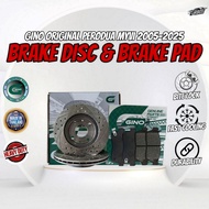 GINO BRAKE DISC / DISC ROTOR - PERODUA MYVI 2005-2025