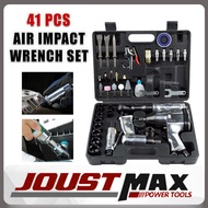 41pcs Air Tool Penumatic Tool Kit Air Impact Wrench Air Die Grinder Air Hammer Air Ratchet for Autom