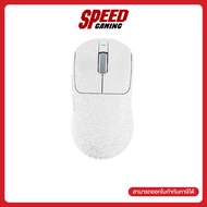 AJAZZ AJ199 WIRED + 2.4GHZ + BLUETOOTH 24000DPI 500mAh CARBON Black & White Mouse (เมาส์) By Speed