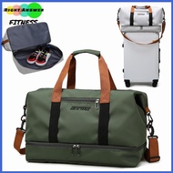 [7 Colors] Travel Bag Big Capacity 35L Fitness Outdoor Shoes Sports Waterproof Luggage Backpack