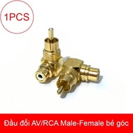 Angled av jack - transfer jack - price for 1 piece