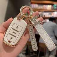 TPU Car Key Case Cover Shell for Changan CS75 Eado CS35 Raeton CS15 V3 V5 V7 Leather Key Protector A