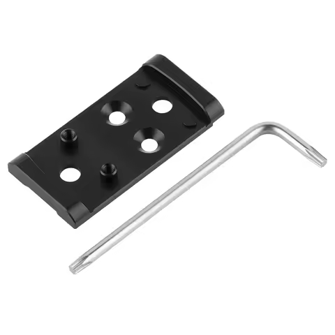 Red Dot Scope Mounts Adapter Plate for Glock 17, 19, 22, 23, 34, 35, 41, 45 MOS,Compatible Holosun 4