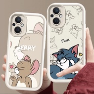 Case for OPPO Reno 7Z Find X5 8 7 8Z Lite 5G Soft White E108 Love Couple