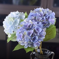 Bunga Pahar 60CM Artificial Hydrangea Fake Flower Long Branch Big Flower for Wedding Decoration, Arrangements, Party and Home Decoration