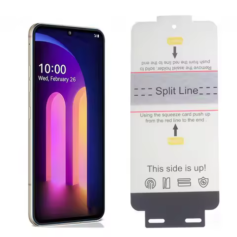 MAIJIEKE 2PCS Front Nano Screen Protector For LG V60 ThinQ G8 G9 Velvet Hydrogel Gel Film Case Frien