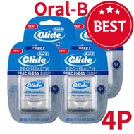 [Oral-B] Glide Pro-Health Deep Clean Floss Cool Mint 40M * 4P