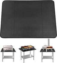 Wnanan 19.3 * 30in Outdoor Grill Mats - Thickened Fireproof mat to Protect Your Prep Table and Grill Table,Prevent Oil Stains, Water Stains, and Desktop collisions(4mm)