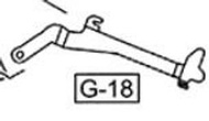 【翔準AOG】 WE GLOCK G17 / G19 板機連桿 G-18號零件 偉益原廠零件