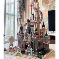 Compatible Lego Cherry Blossom Disney Princess Castle Girl Series Building Assembling Building Block