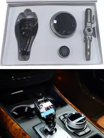 Crystal Knob For BMW X3 X4 1 2 3 4 5 7 i8 F10 F30 F18 car Modified Short Rod gearbox stick handle Ge