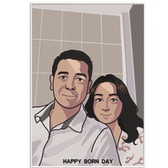 Custom A4 Size Frame