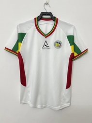 02 World Cup Senegal Vintage Old Jersey Diouf Cisse Old Football Uniform Titleist style