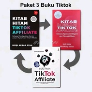 Paket 3 Buku Kitab Hitam Tiktok Affiliate - Kitab Merah Tiktok Affiliate - Kitab Putih Tiktok Affili