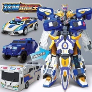 Hyunka Fighter 2 Hyun Blue Thunder King 3 Genuine Boy Transforming Robot Children King Kong Toys Off