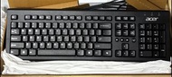 Acer 有線滑鼠及鍵盤