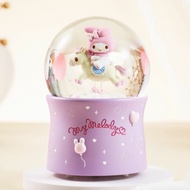 My Melody 旋轉木馬 水晶球音樂盒 情人節結婚彌月聖誕交換禮物