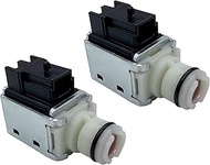ZBDEAL 2PCS Transmission 4L60E 4L65E 1-2 and 2-3 A&B Shift Solenoid Valve 24230298 for Chevrolet Bla