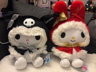 絕版：2010年Kuromi & My Melody 斗篷公仔一對