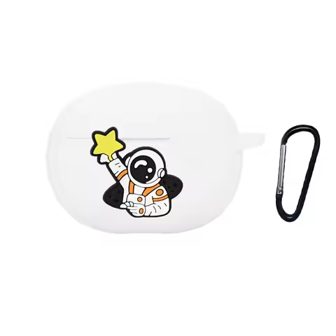 Cartoon astronaut cover For Haylou GT1 2022 Case Silicone Earphone cover