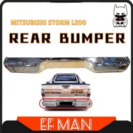 MITSUBISHI STORM L200 REAR BUMPER with NUMBER PLATE LAMP BELAKANG BESI