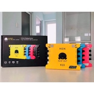 Combo XOX K10 2020 và ISK AT100 tặng kèm tai nghe kiểm âm - Bộ sound card và mic thu âm chuyên nghiệ