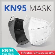 10pcs/pack KN95 Protective Mask with 4 Layer of Safety Pads Face Mask Colored KN95 Mask