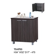 🔥Termurah 🔥Kitchen Cabinet Almari Dapur Model 8703 H34" W32" D17"