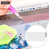 CHiWANji Diamond Paint Ruler Diamond Paint Grid Ruler Stainless Steel Efficient Adaptable
