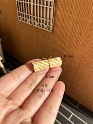 Traditional Chinese Medicine Store Scene Model Ceramic Apothecary Cabinet Drug Book Miniature Props 