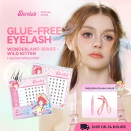 [SHIP ON 24 HOURS] DOROLAB 【Glue-free eyelashes】Eyelash extension set Wild Kitten Lower Eyelashes C 