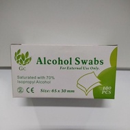 Alcohol Swabs 70% Isopropyl Alcohol 100's